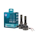 BULB LED (set 2pc.) H1 12/24V 54W, is not approved for use on public roads, vehicles without CAN-buss, white 6500K