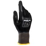 Protective gloves, protective gloves MAPA 526, NITRYL GRIP&PROOF, size: 8, 12 pairs, colour: black, durability: CAT 3; EN 388 4121A; EN 407 X1XXXX; EN 420:2003+A1:2009; ISO 13997:5N, how to use: reusa