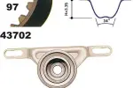 MAPCO Timing Belt Kit 23702
