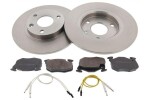 MAPCO Brake Kit,  disc brake 47452
