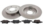 MAPCO Brake Kit,  disc brake 47516