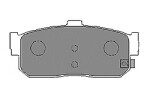 MAPCO Brake Pad Set,  disc brake 6261