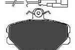 MAPCO Brake Pad Set,  disc brake 6292