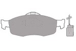 MAPCO Brake Pad Set,  disc brake 6369