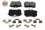 MAPCO Brake Pad Set,  disc brake 6492HPS