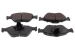 MAPCO Brake Pad Set,  disc brake 6672