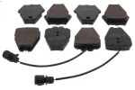 MAPCO Brake Pad Set,  disc brake 6817