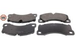 MAPCO Brake Pad Set,  disc brake 6986HPS