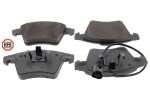 MAPCO Brake Pad Set,  disc brake 6989HPS