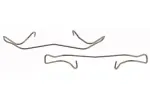 MAPCO Accessory Kit,  disc brake pad 9607