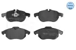 Brake Pad Set,  disc brake MEYLE-ORIGINAL: True to OE. 025 234 0220