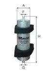 MFILTER Fuel Filter DF 3548