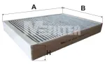 MFILTER Filter,  cabin air K 9074C