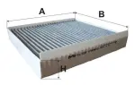 MFILTER Filter,  cabin air K 9081C