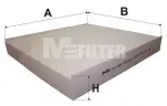 MFILTER Filter,  cabin air K 9100