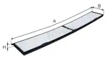 MFILTER Filter, cabin air K 9033