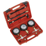 3pc for motorcycles compression and fuel pressure manomeetri set