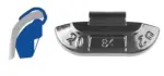balancing weight 15G, steel wheel. black, zinc (PE ECO TYP. 84B)