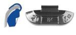 balancing weight 25G, steel wheel. black, zinc (PE ECO TYP. 84B)