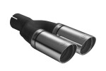 muffler tip round 2x60mm