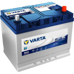 varta efb passenger car battery 72ah 760a 261x175x220 -+ n72
