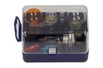 bulbs set: h7, py21w, p21w, r5w, w5w + fuses 2pc set/container