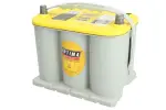 Battery optima 12v 47ah/650a agm orbital; (en) yellow -+ 237x171x197 b01 - mounting flange 10.5 mm (deep cycle)