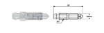 for brakes õhutusnippel M7 X 1 S7 length. 37