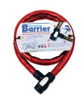 wire rope with lock OXFORD Barrier paint red 1,4m x