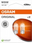 12v t10 led BULB 1w w2.1x9.5d w5w white 6000k ledriving sl blister 2pc osram