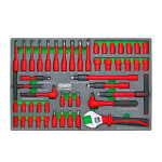 stand with tools, pliers lock ring, 4pc., dimensions gap: 192x375mm,