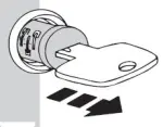 THULE spare part TOKS Removal Key