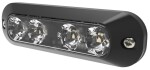 Beacon ECCO surface 4LED blue, ECE65 12-24V