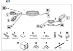 BRINK 764159 / extension for 10pin to 13pin kit (ignition current)