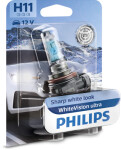 BULB (Blister 1pc.) H11 12V 55W PGJ 19-2 white WhiteVision Ultra +60%