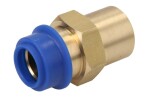 PNEUMATICS PNP12/M16W / tekalan connectors straight, m16x1.5 internal, wire 12x1.5, metal, quantity in package: 1pc