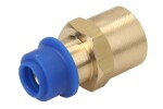 PNEUMATICS PNP8/M16W / tekalan connectors straight, m16x1.5 internal, wire 8x1, metal, quantity in package: 1pc