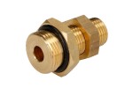 PNEUMATICS PNPM22/M16DK / tekalan connections straight connection/partition, m22x1.5 external, m16x1.5 external, metal, quantity per package: 1pc
