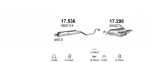 POLMO Centre Muffler 17.536