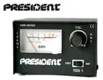 President TOS-1 compact SWR - seisva laine teguri gauge