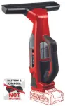 Battery powered window washer electric einhell brillianto 18v without battery and charger