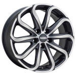 8,00x18 5x120 ET35 alloy wheel MAGMA Pulsio ( paint: black lava, matt)