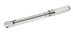 3/8" Drive Adjustable Click-Type Flex-Head Torque Wrench 5-75 ft-lb