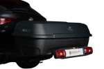 hitch box / transport platform black cargo platform