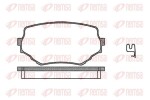 REMSA Brake Pad Set,  disc brake 0594.02