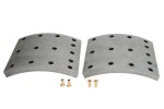 ROULUNDS RL001850N00A8 / drum brake pads front/rear (410x175. standard)