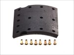 ROULUNDS RL001851N00A8 / drum brake pads front/rear (410x200. standard)