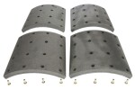 ROULUNDS RL001949N00A4 / drum brake pad cover rear (413x254. standard)