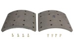 ROULUNDS RL001950N00A4 / drum brake pads front/rear (413x203. standard)