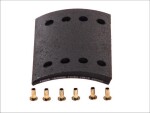 ROULUNDS RL203900A8 / drum brake pad cover rear (300x200. standard) fits: saf 5, krz, rzm, skrs, wrlzm, wrsm, wrz, wrzm, wzrlzm, z